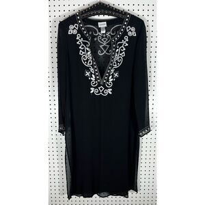 Chicos silk cover up tunic size 0